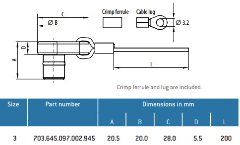 ODU AMC® Protective Caps